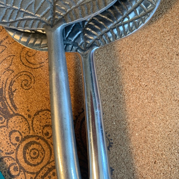 Vintage India Aluminum Salad Server Set (B12) - Picture 10 of 10